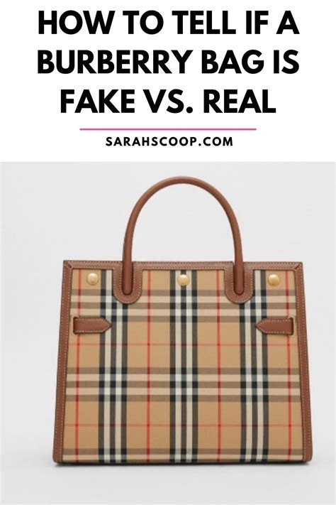 burberry falsi|Burberry bag scam.